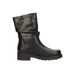 Tata Italia Stivaletti con fibbia. Tacco alto 4cm Nero Discount