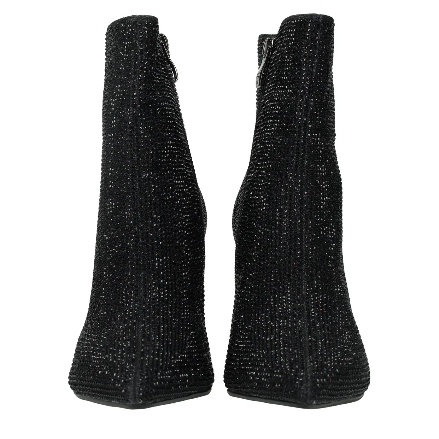 Tata Italia Stivaletti con strass. Tacco alto 9 cm Nero Clearance