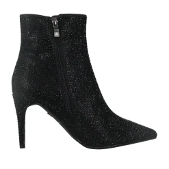 Tata Italia Stivaletti con strass. Tacco alto 9 cm Nero Clearance