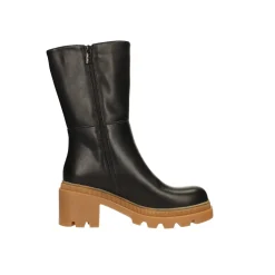Tata Italia Stivaletti con suola in gomma a contrasto. Tacco alto 5.5cm Nero Discount