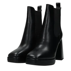 Tata Italia Stivaletti con tacco chunky.Tacco alto 8cm Nero Outlet