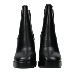 Tata Italia Stivaletti con tacco chunky.Tacco alto 8cm Nero Outlet