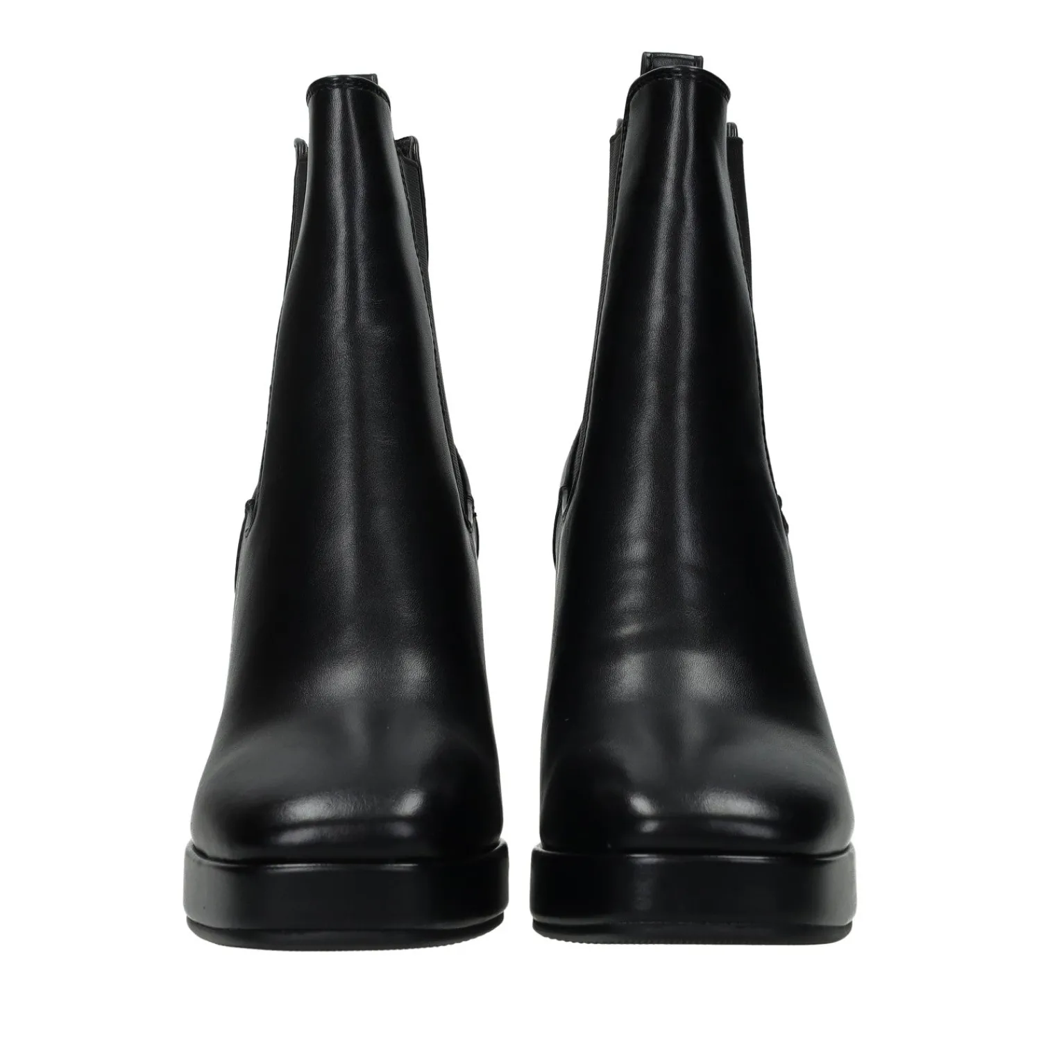 Tata Italia Stivaletti con tacco chunky.Tacco alto 8cm Nero Outlet