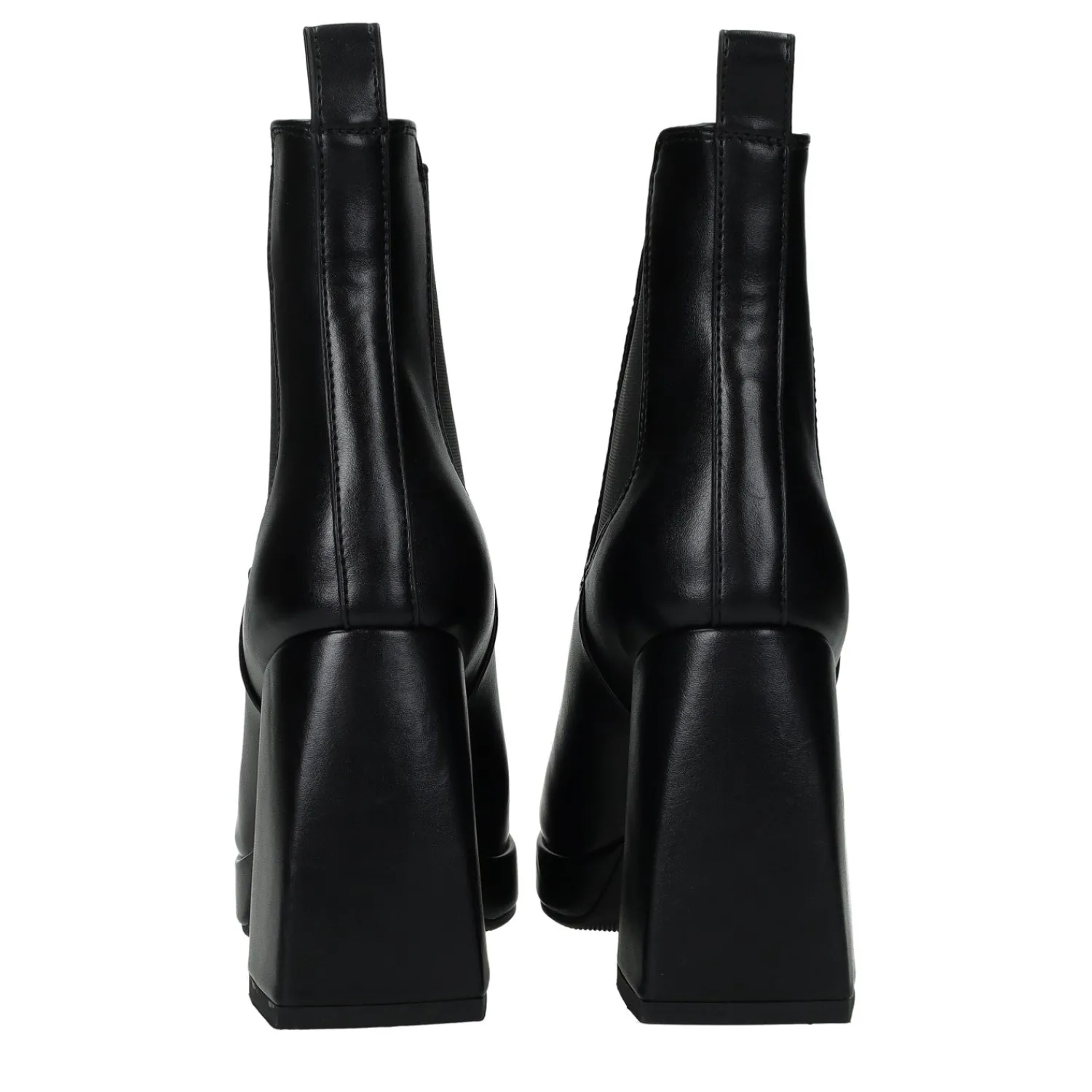 Tata Italia Stivaletti con tacco chunky.Tacco alto 8cm Nero Outlet