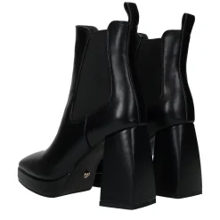 Tata Italia Stivaletti con tacco chunky.Tacco alto 8cm Nero Outlet