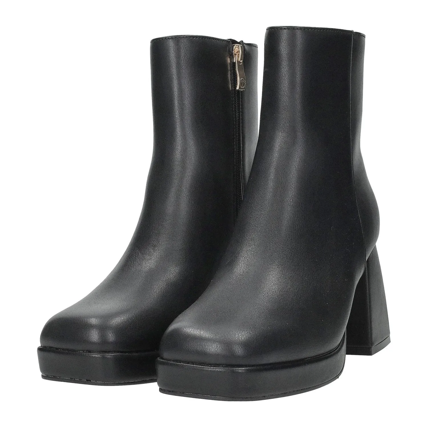 Tata Italia Stivaletti con tacco chunky. Tacco alto 8cm Nero Outlet