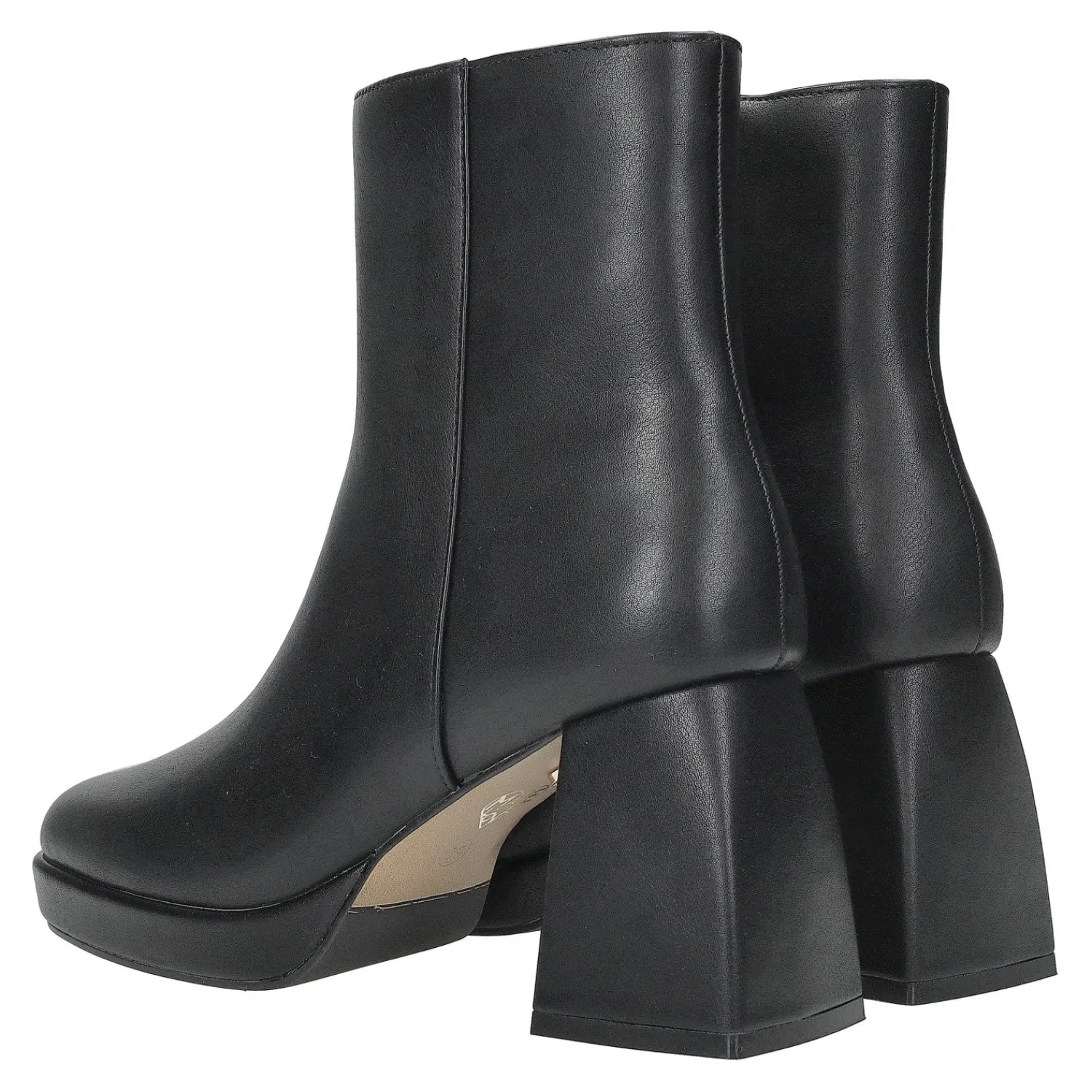 Tata Italia Stivaletti con tacco chunky. Tacco alto 8cm Nero Outlet