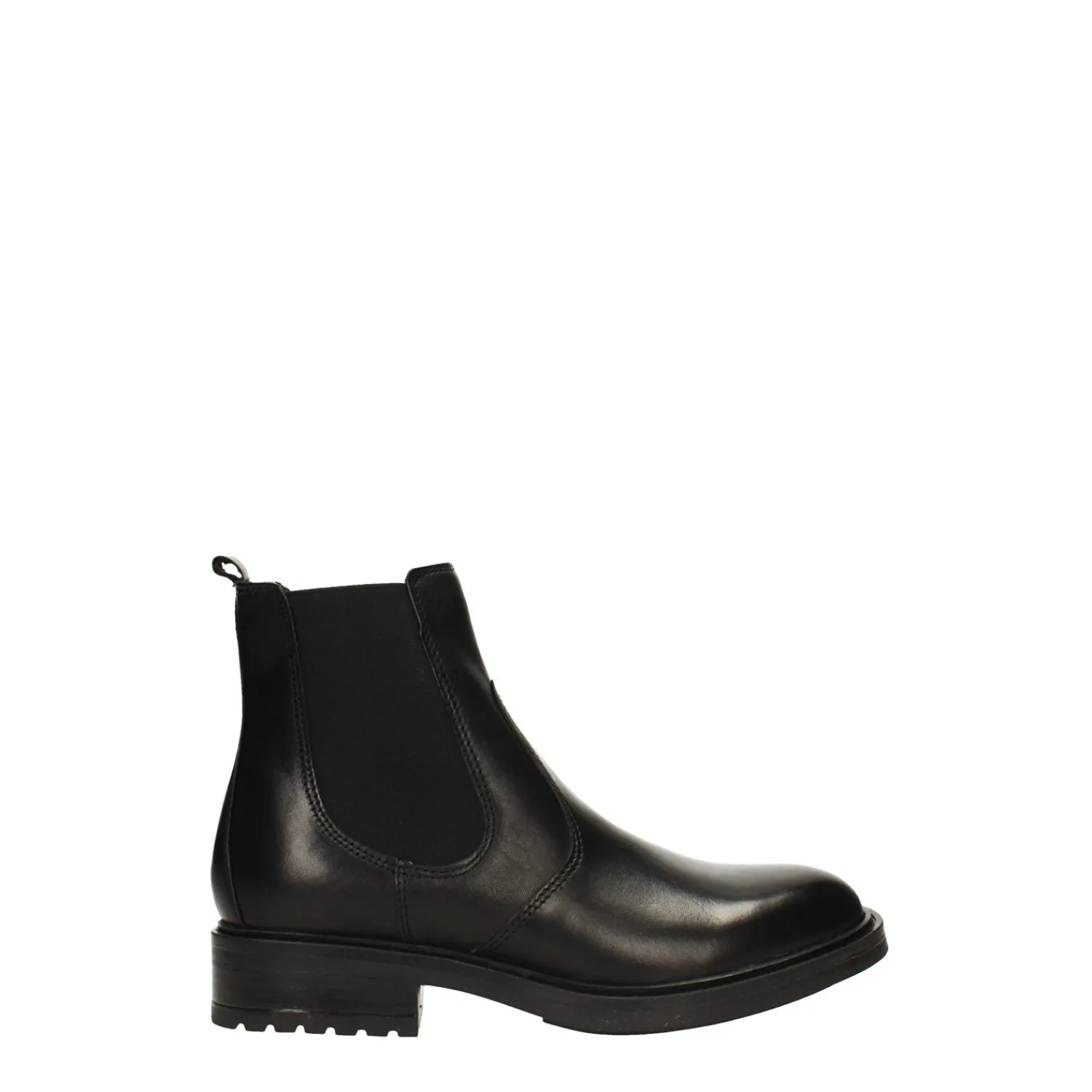 Tata Italia Stivaletti in vera pelle. Tacco alto 3cm Nero Best