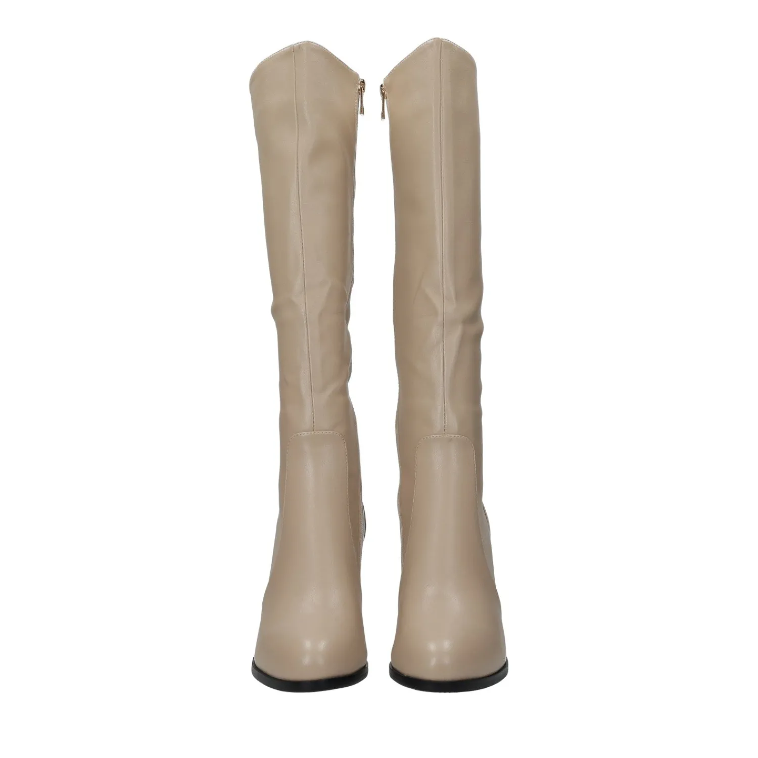 Tata Italia Stivali con doppia zip. Tacco alto 8cm Outlet