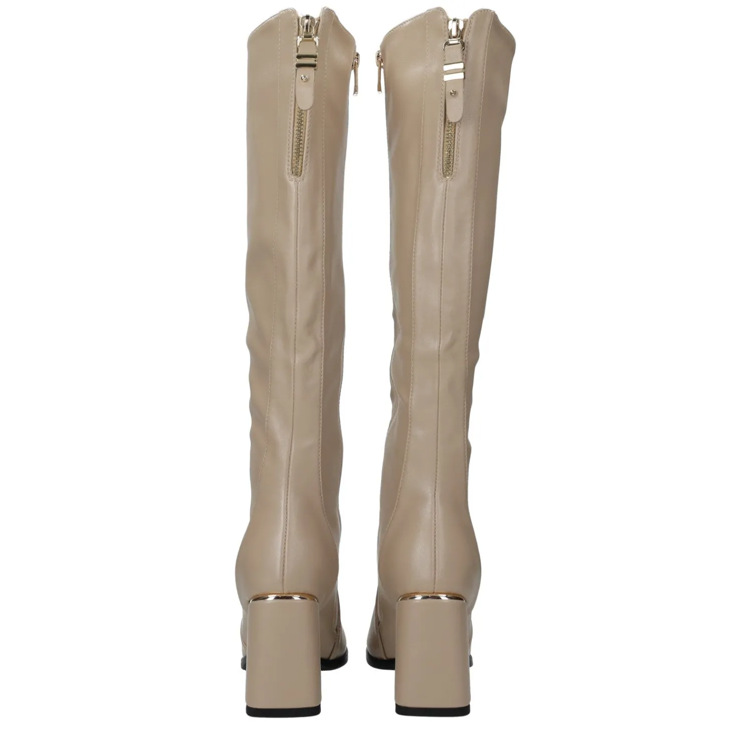 Tata Italia Stivali con doppia zip. Tacco alto 8cm Outlet