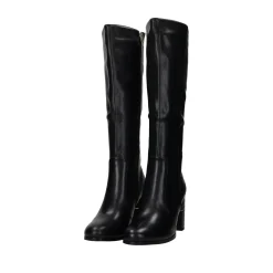 Tata Italia Stivali con doppia zip. Tacco alto 9cm Nero