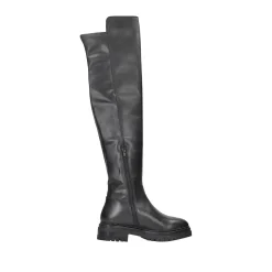 Tata Italia Stivali cuissardes svasati. Tacco alto 3cm Nero Clearance