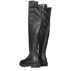 Tata Italia Stivali cuissardes svasati. Tacco alto 3cm Nero Clearance