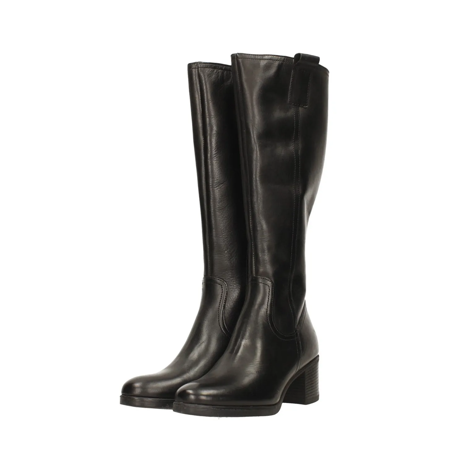 Tata Italia Stivali in Vera Pelle con tacco largo. Alto 6 cm Sale