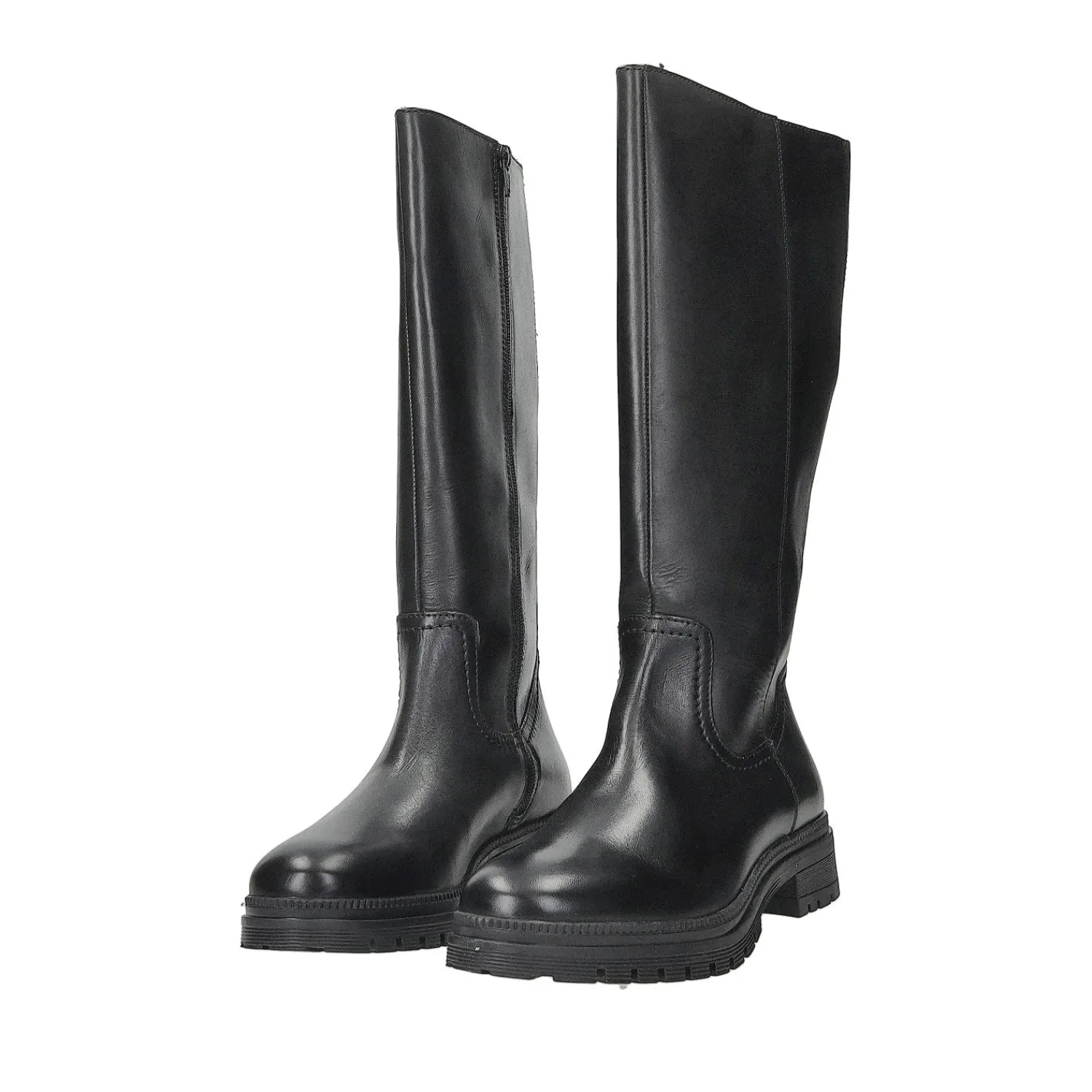 Tata Italia Stivali in vera pelle.Fondo alto 6cm Nero Online