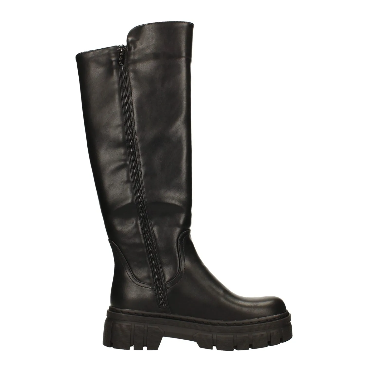 Tata Italia Stivali platform con suola in gomma. Tacco alto 5cm Nero Best