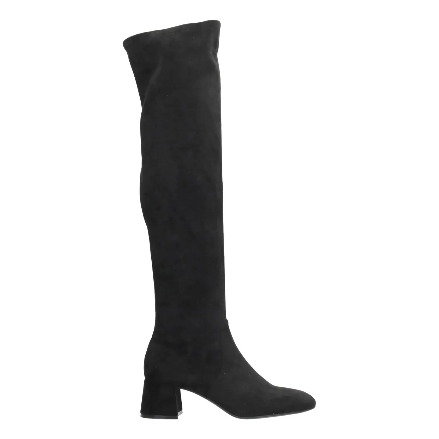 Tata Italia Stivali sopra al ginocchio.Tacco alto 5cm Nero Outlet