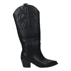 Tata Italia Texani neri. Tacco alto 7cm Outlet