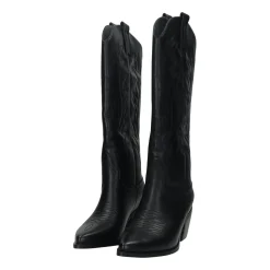 Tata Italia Texani neri. Tacco alto 7cm Outlet